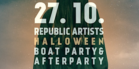 Immagine principale di Republic Artists Halloween Boat Party & EGG Afterparty 