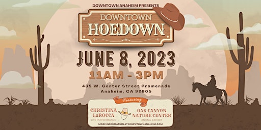 Downtown Hoedown at the Downtown Anaheim Farmers Market primary image
