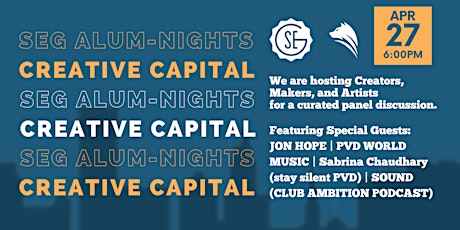 SEG ALUM-NIGHTS: Creative Capital