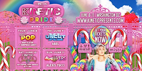 KINETIC Pride 2023 DC Weekend Pass featuring BETTY WHO