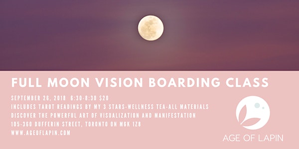 Full Moon Vision Boarding Class
