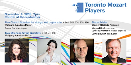 Image principale de Toronto Mozart Players Concert