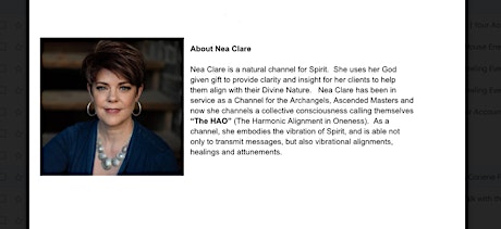 Divine Conversations - A Channeled Event with Nea Clare - Channel of Divine