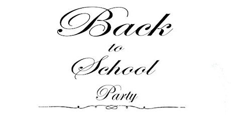 Back to School Party! primary image