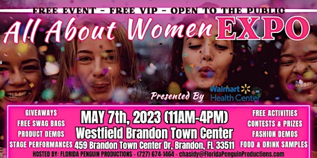 All About Women Expo - Westfield Brandon Town Center