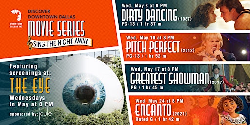 Discover Downtown Dallas Movie Series: Sing the Night Away primary image
