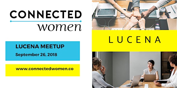 #ConnectedWomen Meetup - Lucena City (PH) - Sept. 26