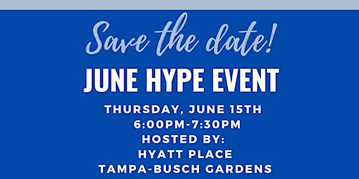 June HYPE Tampa Bay Networking Event  primärbild