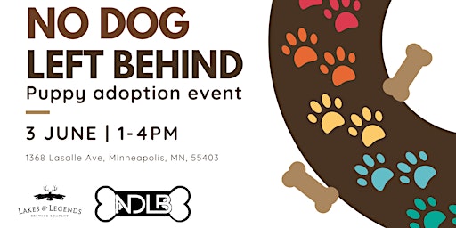 No Dog Left Behind Puppy Adoption Event