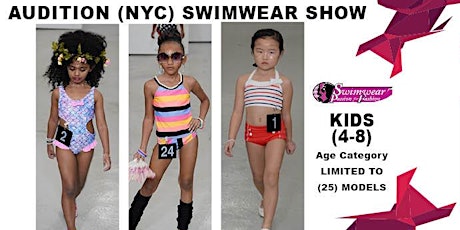 KIDS 4-8 - NYC SWIMWEAR SHOW AUDITION - THIS SATURDAY