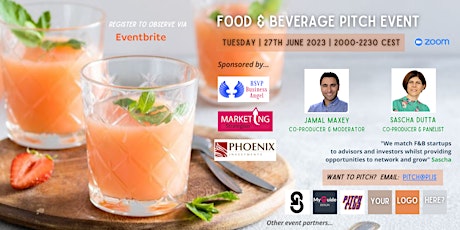 Food & Beverage Pitch Event