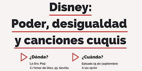 Imagen principal de CerveCívica: Disney, poder, desigualdad y canciones cuquis