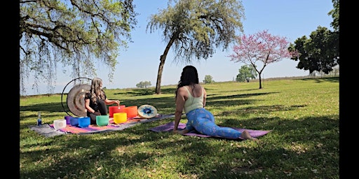 Yoga and Healing Sound Bath in Nature primary image