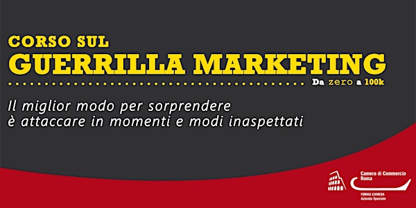 Corso sul Guerrilla Marketing - Da zero a 100k