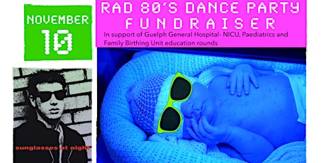 Rad 80s Dance Party Fundraiser in support of Guelph General Hospital primary image