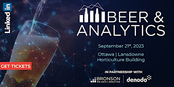 Beer and Analytics XI - Ottawa (5pm to 9pm)