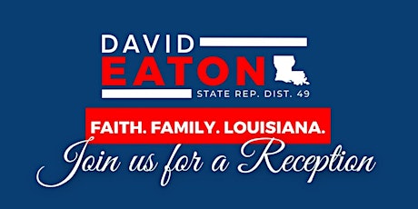 Reception in Support of David Eaton for State Representative District 49 primary image