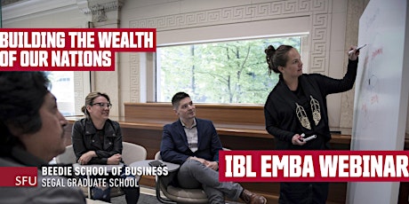 Immagine principale di Indigenous Business Leadership Executive MBA Webinar 