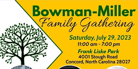 Bowman/Miller Family Gathering