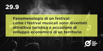 PIERFRANCESCO PACODA/ Fenomenologia di un festival PIERFRANCESCO PACODA/ Fenomenologia di un festival