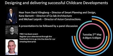 Imagem principal do evento Designing and delivering successful Childcare Developments