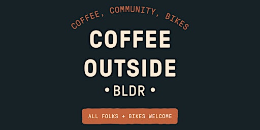 Coffee Outside 6/4 - Pride Ride  primary image