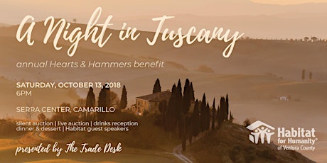 2018 Hearts & Hammers Dinner and Auction
