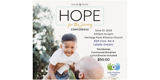 Hope for the Journey - TBRI Conference - Simulcast primary image