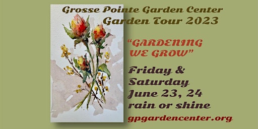 Grosse Pointe Garden Center - Garden Tour 2023  primärbild