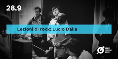 ERNESTO ASSANTE/ Lezioni di rock: Lucio Dalla ERNESTO ASSANTE/ Lezioni di rock: Lucio Dalla