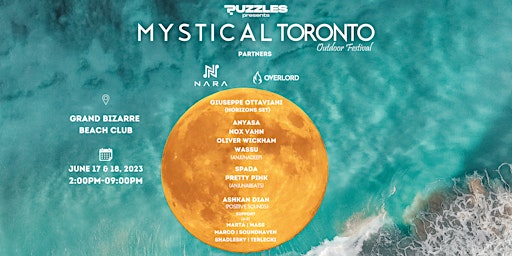 Mystical Toronto: Summer Outdoor Music Festival primary image