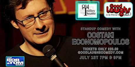 Costaki Economopoulos at Old Trolley Theatre in Summerville