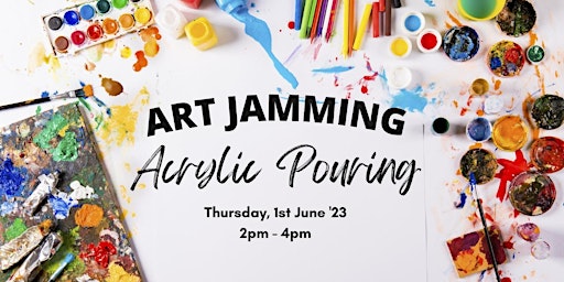 Art Jamming: Experience colourful fluid art