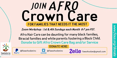 Afro Crown  Care
