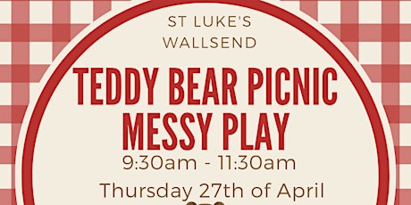 Primaire afbeelding van St Luke's Messy Play, Teddy Bear Picnic theme