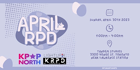 Imagem principal do evento APRIL RPD 2023 W/KPOP NORTH