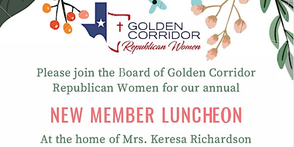 NEW MEMBER LUNCHEON