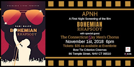 Bohemian Rhapsody, A First Night Screening to Benefit APNH primary image
