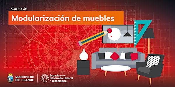 Modularización de muebles con Autocad  - Municipio de Río Grande