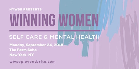 Winning Women: Self Care & Mental Health primary image