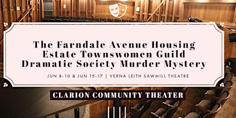 The Farndale Avenue Housing Estate Townswomen Guild Dramatic Society Murder
