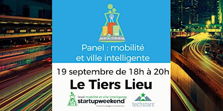 Panel : innovation en mobilité et ville intelligente primary image