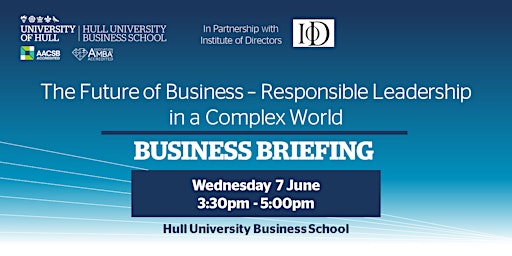 Business Briefing - Responsible Leadership in a Complex World primary image