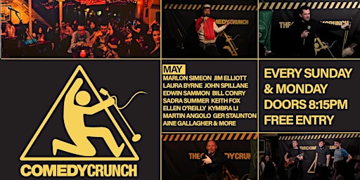 The Comedy Crunch every Sunday & Monday primary image