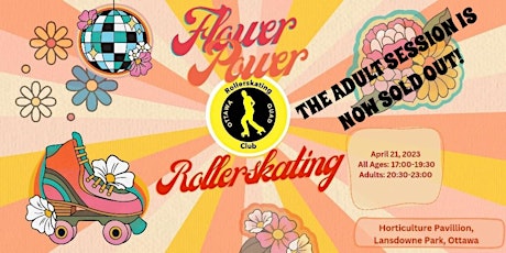 Flower Power 2023 Roller Party - Adult Session