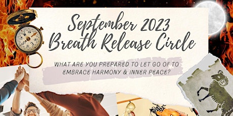 Hauptbild für September 2023 New Moon Breath Release Circle