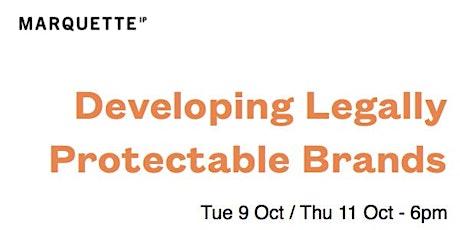 Developing Legally Protectable Brands: Workshop for Creatives primary image