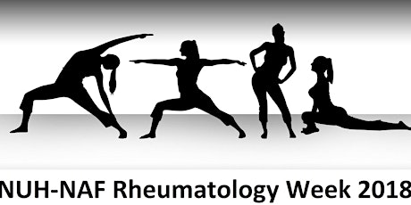 NUH-NAF Rheumatology Week 2018 - Yoga/Pilates/Zumba Sessions & More... primary image