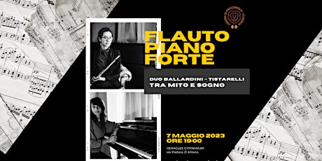 Immagine principale di TRA MITO E SOGNO - concerto per Flauto e Pianoforte 
