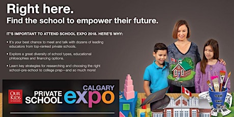 OUR KIDS Calgary Private School Expo & Information Day primary image